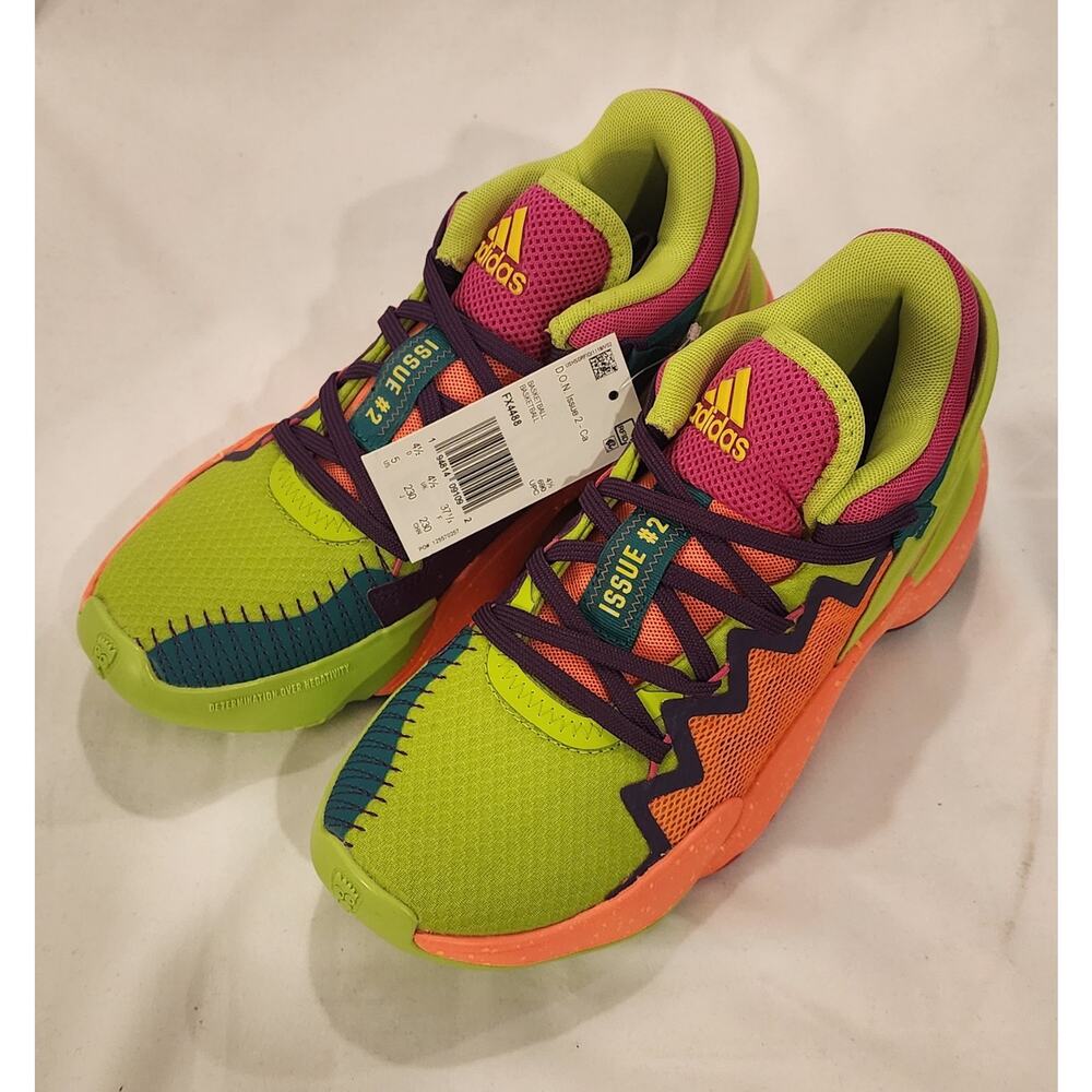 Adidas D.O.N. Issue #2 Camp Youth Sneakers Size 5 – New With Box